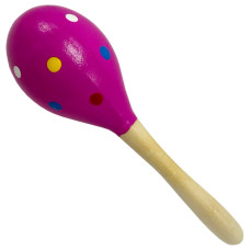 Деревянная игрушка Маракас MD 2193-6 размер 19,5 см