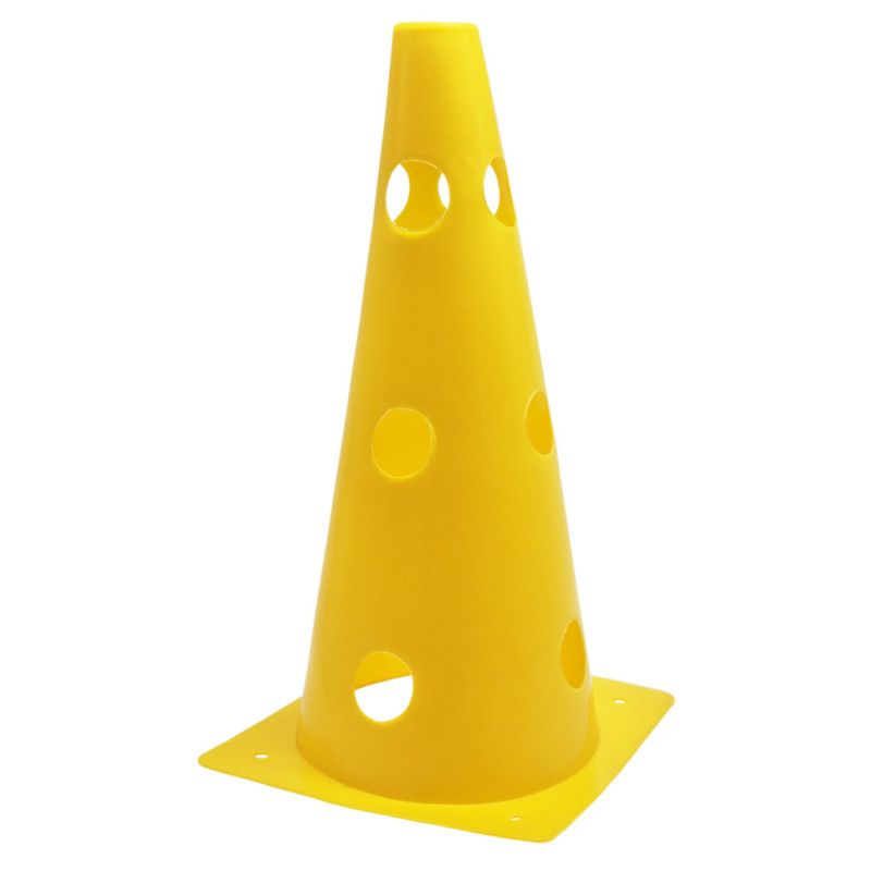 Спортивный инвентарь Фишка для разметки MS 4170(Yellow) 32 см, отверстия