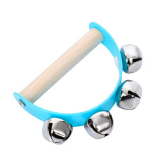 Деревянная игрушка Бубенцы MD 0808(Blue) синий, размер 10 x 6,5 см