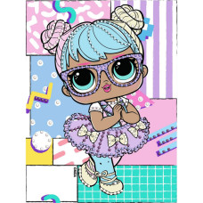 Алмазна мозаїка "L.O.L. Surprise! Bon Bon" AML1193, 15x20 см