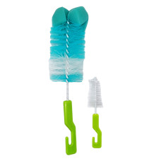 Набір йоржиків для миття пляшечок MGZ-0211(Turquoise) 2 шт