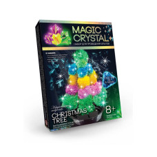 Дитячий набір для проведення дослідів "MAGIC CRYSTAL" OMC-01-01 безпечний  Різдвяна багатобарвна ялинка