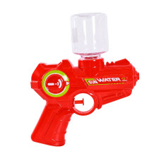 Детский игровой Водный пистолет 8013A(Red) пластик, 15 см, с бутылкой