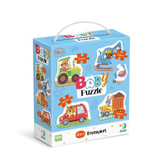 Дитячий пазл 4 в 1 "Baby puzzle. Транспорт" 300685 набір 4 в 1