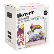Детский Конструктор Flower Language 7346 в колбе, 340 деталей