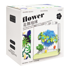 Детский Конструктор Flower Language 7347 в колбе, 395 деталей