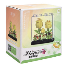 Детский Конструктор Ornament Flower 7375 в колбе, 338 деталей