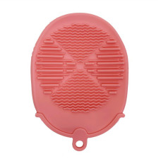 Силіконова мочалка-рукавичка для купання MGZ-0929(Pink)