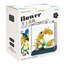Дитячий Конструктор Flower Language 7345 у колбі, 327 деталей