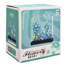 Дитячий Конструктор Ornament Flower 7377 у колбі, 343 деталі