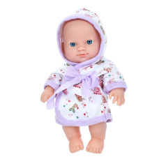 Детская игрушка Пупс в халате A201-U(Violet) 21 см
