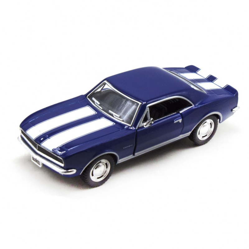Детская модель машинки Chevrolet Camaro Z KT5341W инерционная, 1:37 Blue
