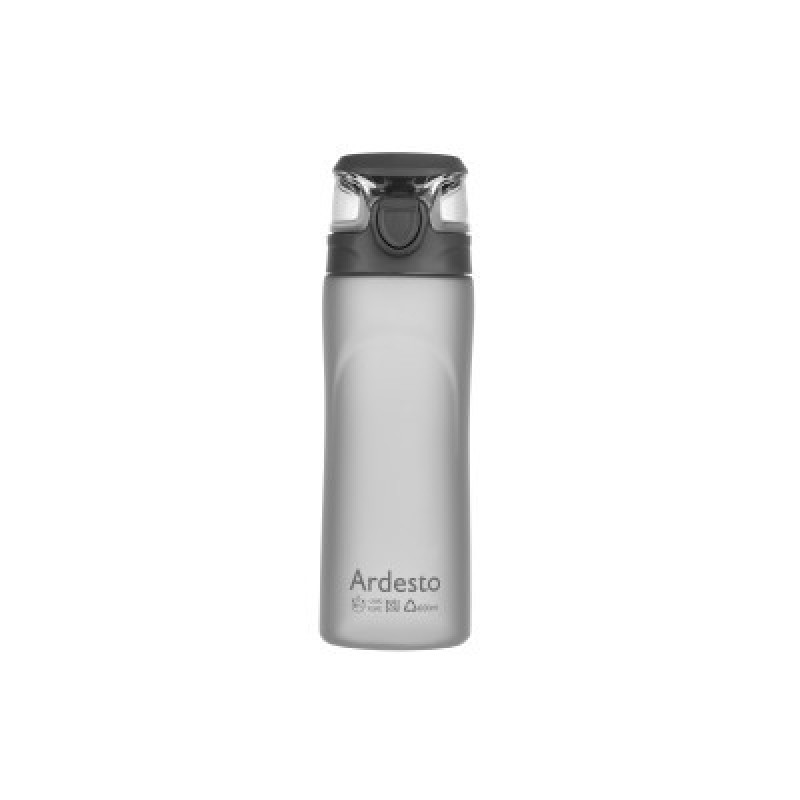 Бутылка для воды Ardesto 600 мл Grey (AR2205PGY)