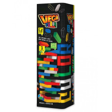 Дитяча настільна гра Дженга "VEGA COLOR" GVC-01U різнобарвна