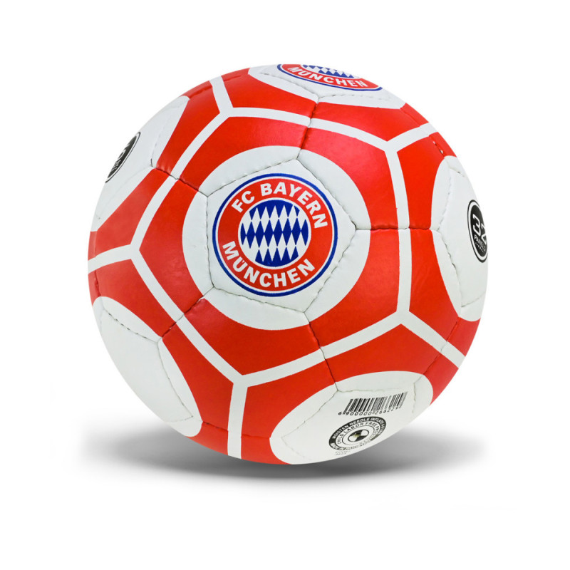 Мяч футбольный FC BAYERN MUNCHEN FP081 №5, PU 420 грамм, 32 панели, сетка+игла в комплекте