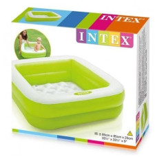 Дитячий басейн Intex  85х85х23 см Зелений