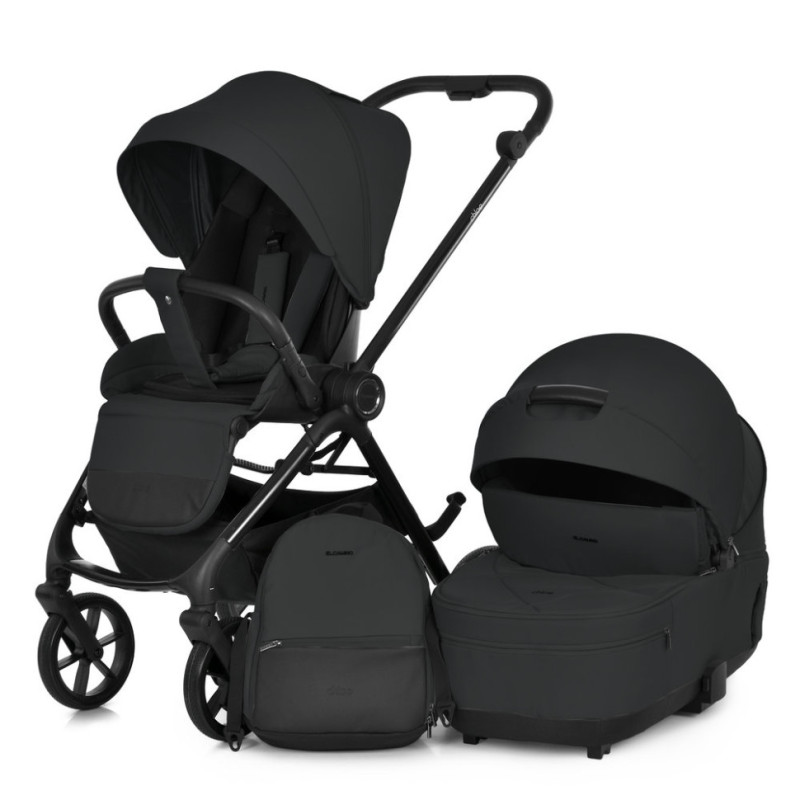 Коляска универсальная 2 в 1 CHLOE ME 1191-1 Black