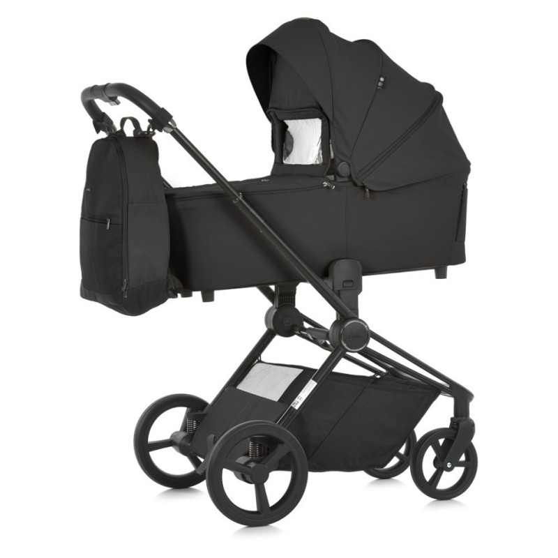 Детская универсальная коляска 2 в 1 PERSONA ME 1091-1 Total Black