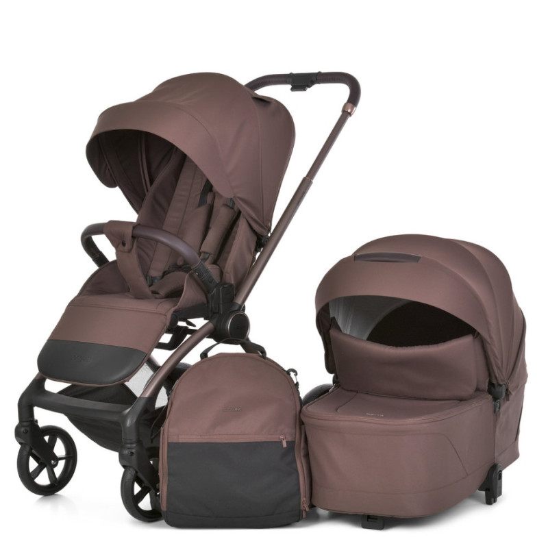 Коляска универсальная 2 в 1 PERSONA ME 1091-2 Cocoa Brown