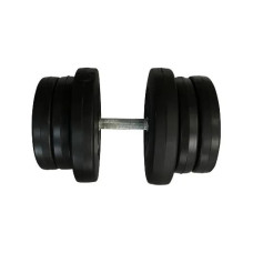 Гантель наборная композитная в пластиковой оболочке Rock Pro-R 21,5 кг NE-PL-R-021