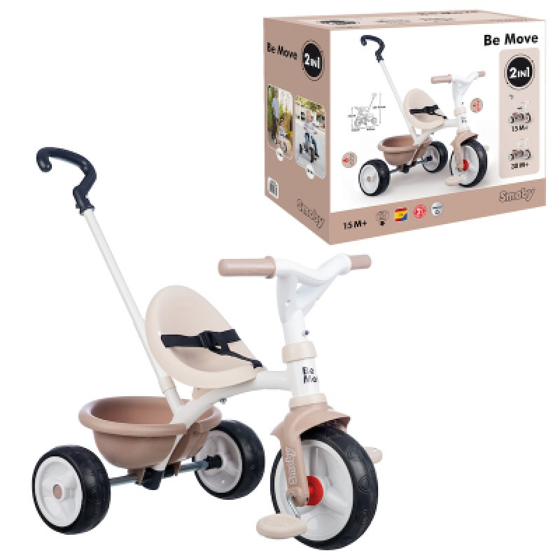 Детский велосипед Smoby Бі Муві. 2 в 1 Айворі (7600740338)