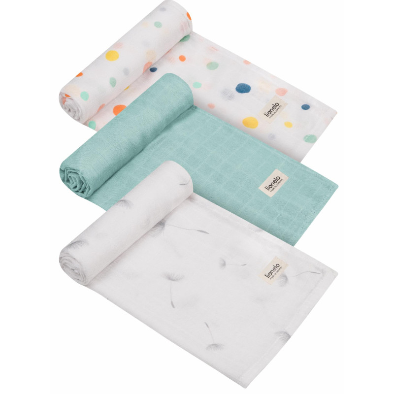 Пеленальный набор Lionelo BAMBOO SET DOT