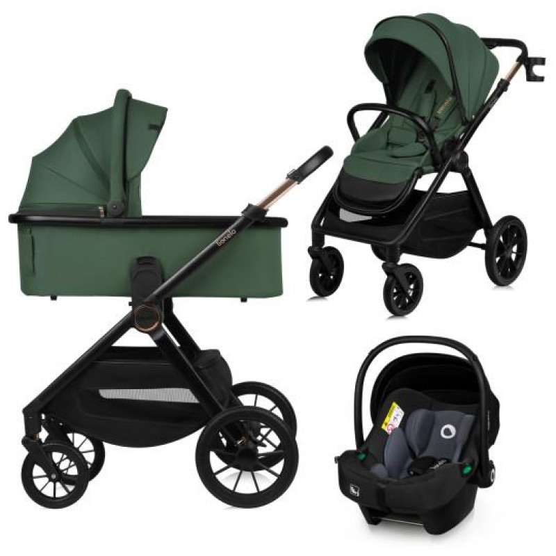 Универсальная коляска 3 в 1 Lionelo LAYLA 3IN1 GREEN FOREST