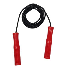 Дитяча Скакалка №1 0749(Red) діаметр 3,7 мм, довжина 270 см, чорна