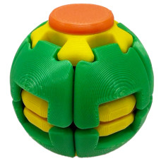Дитячий антистрес "Spiner-Ball" SPIN-BALL-6(Green-Yellow) розмір 5,5 см