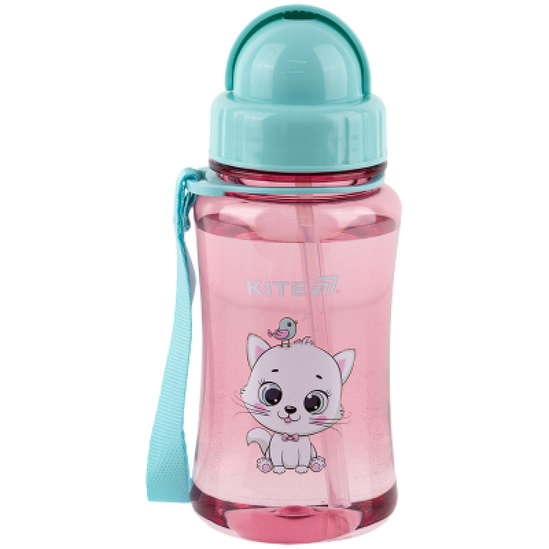 Поильник-непроливайка Kite Kitty, 350 мл, рожева (K25-399-2)