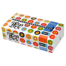 Салфетки косметические Bella №1 Mega Pack 2 слоя 150 шт. (5900516421281)