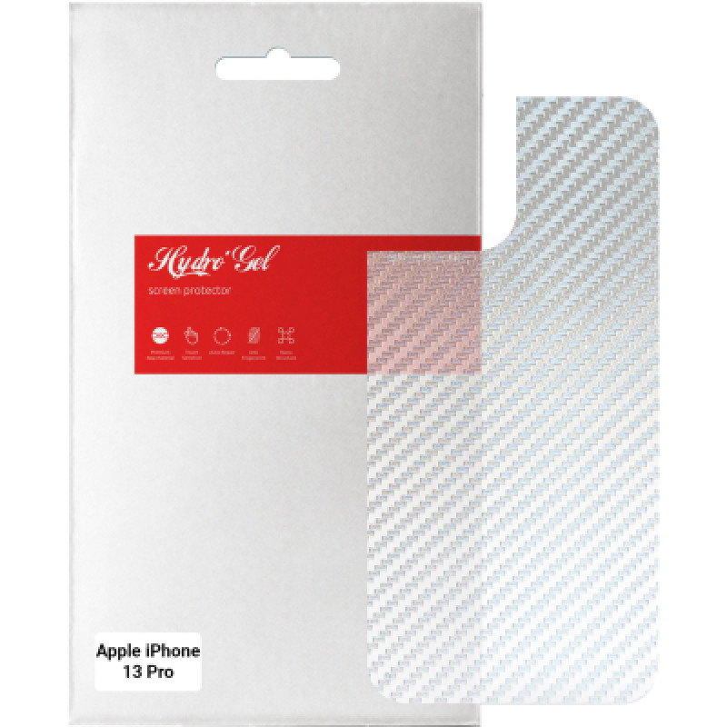 Пленка защитная Armorstandart back side Apple iPhone 13 Pro Carbone Silver (ARM61063)