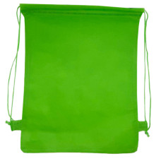 Детская сумка для обуви MK 3113(Green) на затяжке, размер 28х36 см