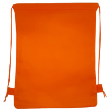Детская сумка для обуви MK 3113(Orange) на затяжке, размер 28х36 см