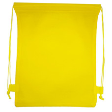 Детская сумка для обуви MK 3113(Yellow) на затяжке, размер 28х36 см
