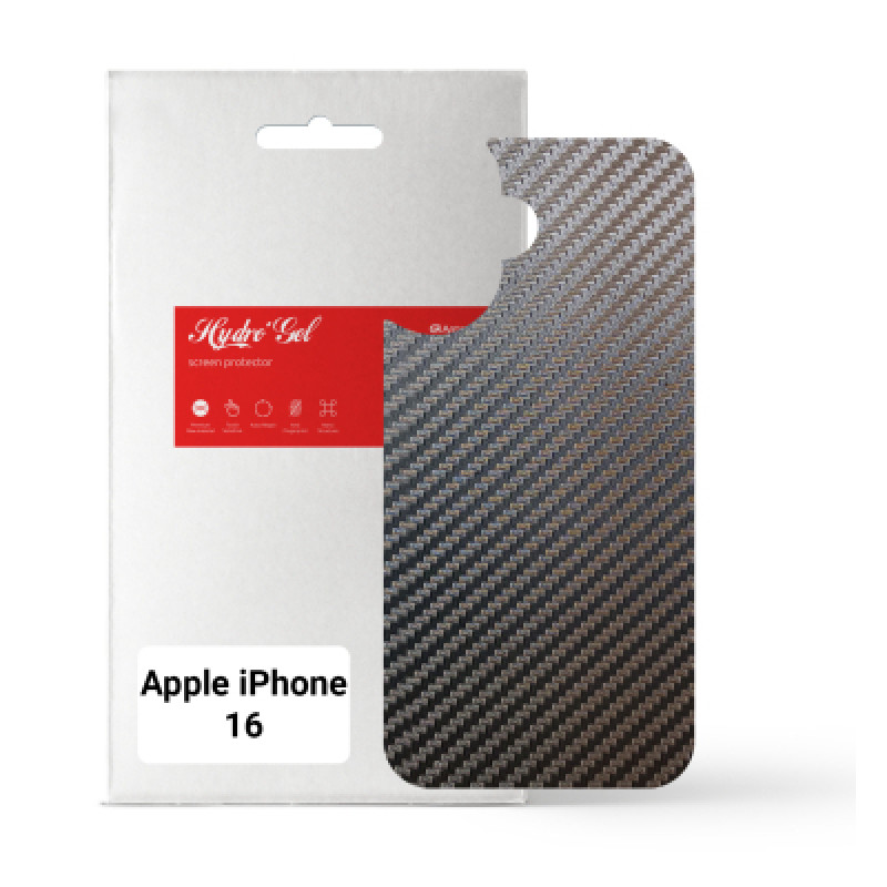 Пленка защитная Armorstandart for Back Panel Apple iPhone 16 Carbone (ARM79601)