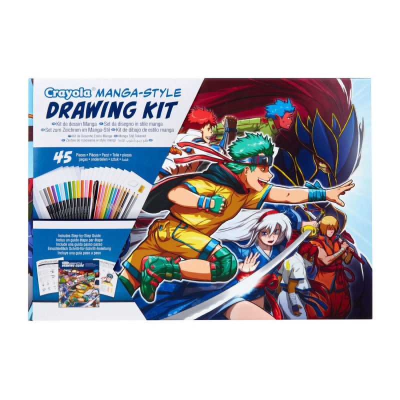 Набор для творчества Crayola Аніме та манга набір для малювання (04-2938)
