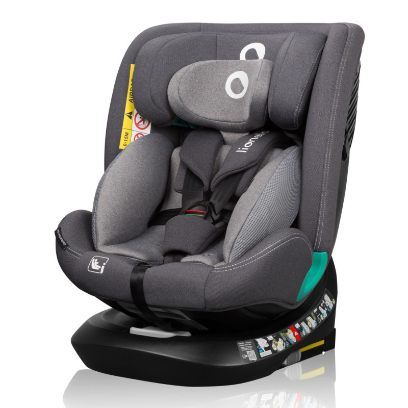 Детское автокресло Lionelo BASTIAAN ONE  I-SIZE GREY  STONE