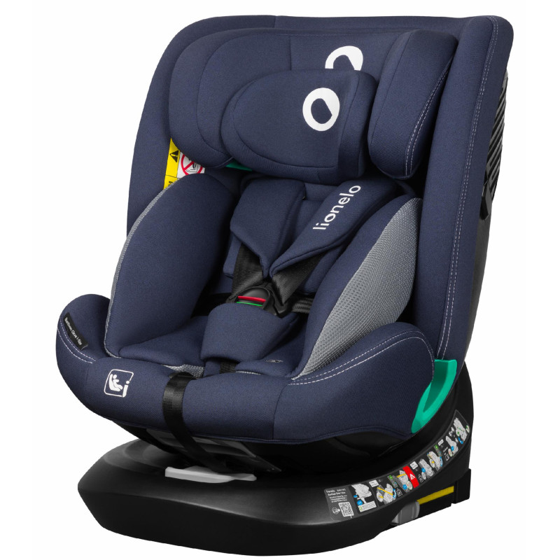 Детское автокресло Lionelo BASTIAAN ONE  I-SIZE BLUE NAVY