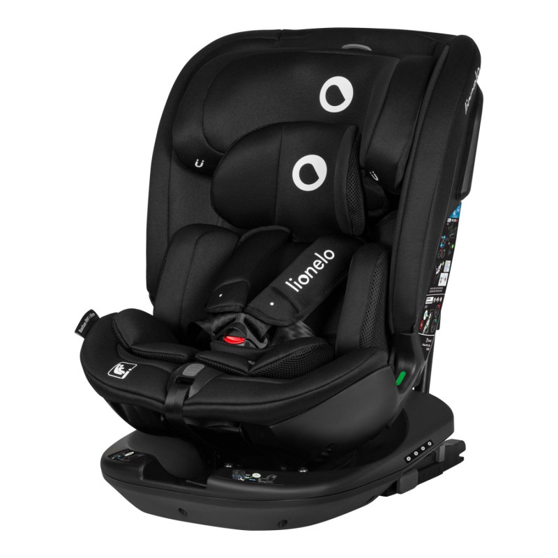 Детское автокресло Lionelo BASTIAAN RWF i-Size BLACK CARBON