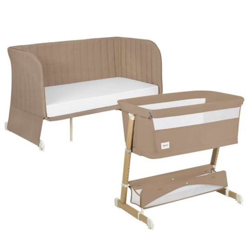 Кроватка детская  5в1 Lionelo THOMI PLUS BEIGE CARMEL