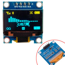 OLED дисплей графический SSD1306 I2C 4p 0.96