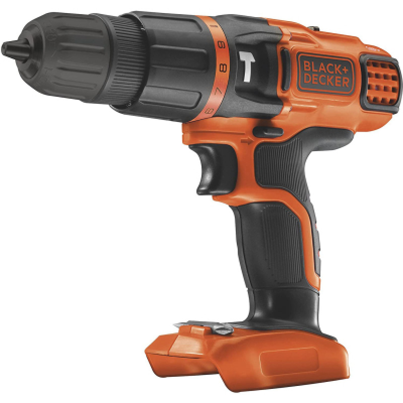 Шуруповерт Black&Decker 18 В, 28 Нм (без АКБ и ЗУ) (BDCH188N)