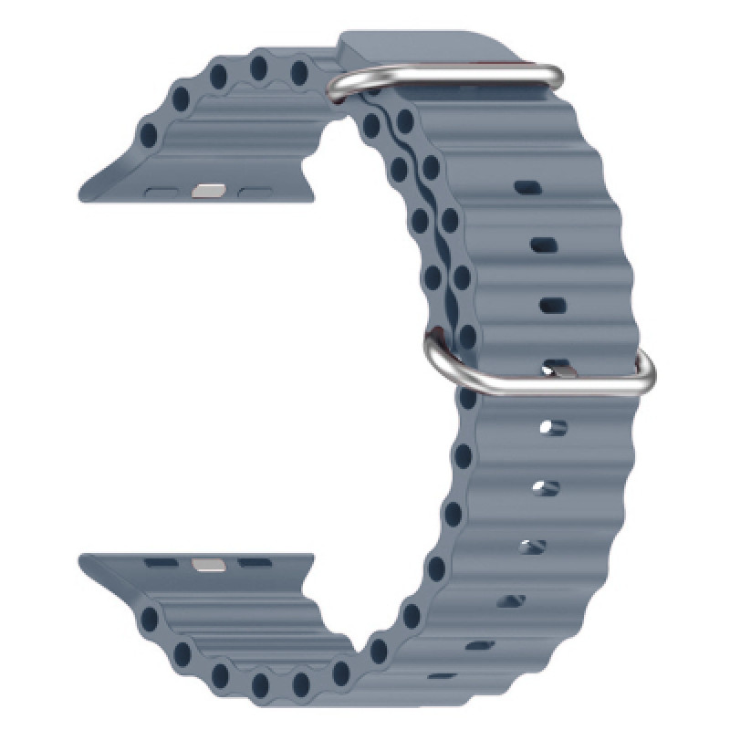 Ремешок для смарт-часов Armorstandart Ocean Band для Apple Watch 49/46/45/44/42 (Series 1-3) Stone Lotus Blue (ARM74247)