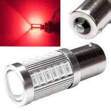 LED 1156 BA15S P21W лампа в автомобиль, 33 SMD 5630, красный