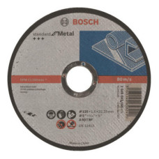 Круг отрезной Bosch Standard for Metal прямий 125х1.6мм (2.608.603.165)