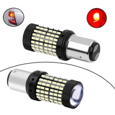 LED 1157 BAY15D P21 лампа в автомобіль, 144 SMD 2814, білий