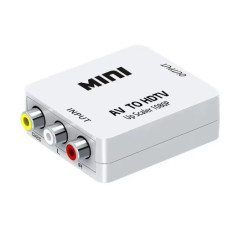 Конвертер AV RCA - HDMI видео, аудио, FullHD 1080p