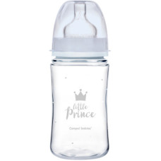 Бутылочка для кормления Canpol babies Royal Baby с широким отверстием 240 мл Синяя (35/234_blu)