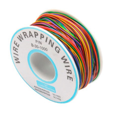 Провід монтажний 30AWG 0.25мм 240м 8 кольорів для монтажу накруткою